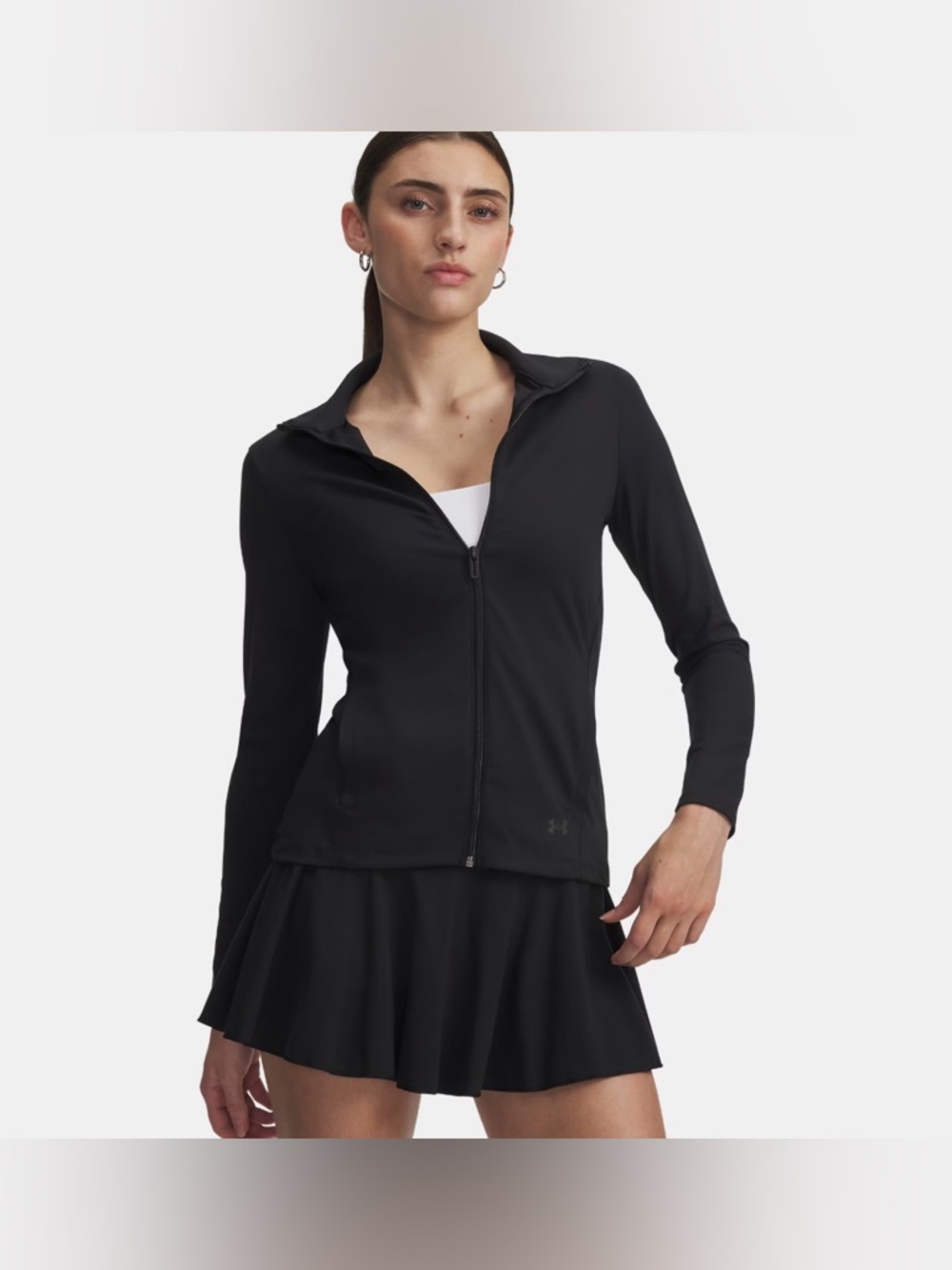 Under Armour Motion Black Full-Zip Training Jacket